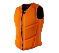 Chaleco Salvavidas for Adultos, Chaleco de Ayuda y con Cremallera for Kayak, Surf, Navegación y Deportes Acuáticos(Orange,3XL90-100KG)