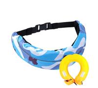 Chaleco Salvavidas Inflable,Paquete De Cinturón De Inflado Manual | Accesorios De Seguridad Impermeables Reutilizables para Pesca Surf Kayak Buceo Navegación Natación