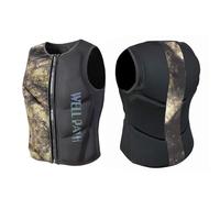 Chaleco Salvavidas Neopreno PFD para Adultos/Jóvenes/Niños 15-105kg, Chaleco Natación Alta Flotabilidad Seguridad para Deportes Acuáticos, Kayak, Pesca, Surf(Multi Colored,L)