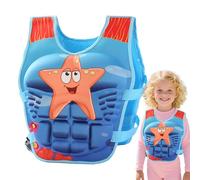 Chaleco salvavidas para niños - 38 x 30 x 6 cm traje de baño para piscina | traje de baño de kayak para niñas de 2 a 10 años | accesorios de protección ajustables para entrenamientos de natación