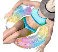 Chaleco Salvavidas para Niños,Chaleco Flotante para Niños para Natación | Flotable Púrpura Brillante Plegable para Piscina Playa Barco