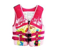 Chaleco salvavidas para niños, chaleco salvavidas de neopreno, chaleco salvavidas para niños pequeños, chaqueta de natación con correas de seguridad ajustables, chaleco de asistencia de verano para