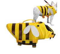 Chaleco salvavidas para perro, ayuda a la flotabilidad para perros, chaleco de seguridad para cachorros, cuenta con una hebilla de liberación rápida y un mango fácil de agarrar. Además, se drena