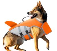 Chaleco salvavidas para perros, chaleco salvavidas para perros con mango, ayuda de natación para entrenamiento en aguas abiertas en el lago y la piscina al navegar en bote y kayak