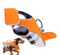 Chaleco salvavidas para perros, chaleco salvavidas para perros con mango, ayuda para nadar para entrenamiento en aguas abiertas en el lago, mar, piscina al navegar y hacer kayak