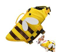 Chaleco Salvavidas para Perros,Chalecos Salvavidas para Perros para Paseos en Bote,Chaleco Impermeable para con asa | Traje de baño Ajustable de Moda para con Hebilla de liber