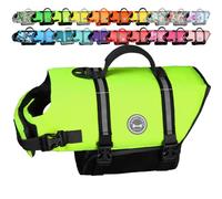 Chaleco salvavidas Vivaglory para perro, con correas reflectantes y asa de rescate, de liberación rápida y que se puede ajustar