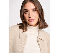 Chaleco sin mangas creme mujer M