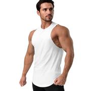Chaleco sin mangas para hombre, chaleco para hombre, camiseta de tirantes ligera al aire libre para personas grandes y fuertes, menos enema