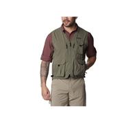 Chaleco sin mangas para hombre Columbia Silver Ridge Utility Vest (Stone Green)