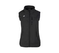 Izas - Chaleco Mujer con Tecnología Softshell - Chaqueta sin Mangas de Rápido Secado con Cierre de Cremallera - Ligero y Transpirable - Ideal Para Actividades al Aire Libre - Valley Negro - Talla XL