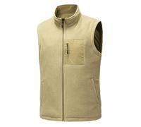 Chaleco softshell para hombre, chaleco de trabajo para hombre, chaleco de pescador, cuello alto, chaleco deportivo, transpirable, chaleco softshell sin mangas, chaleco cálido a prueba de viento