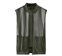 Chaleco softshell para hombre, ligero, chaleco para hombre, al aire libre, resistente al viento, chaleco de fotografía para hombre, chaleco transpirable para senderismo, chaleco multifunción de secado