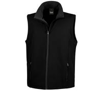 Chaleco Softshell Result Hombre Cortaviento Impermeable Cierre Cremallera
