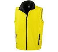 Chaleco Softshell Result Hombre Cortaviento Impermeable Cierre Cremallera