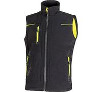 Chaleco Softshell U-POWER Universe Negro Carbono XL