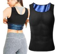 Chaleco Sudor Sauna - Transpirable Sweat Body Shaper Adelgazante Cintura Entrenador Chaleco,Traje de sauna de secado rápido para hombres Forma del cuerpo Soporte de espalda Postura correcta