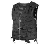 Mil-Tec Sistema Mular Chaleco, Negro, Talla única Unisex Adulto