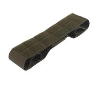 Chaleco táctico para colgar en el pecho, cierre mágico, banda de extensión, chaleco de caza, equipo táctico, accesorios (verde)