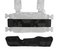 Chaleco táctico para colgar en el pecho, cierre mágico, banda de extensión, chaleco de caza, soporte de placa, accesorios tácticos (BCP)