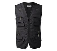 Chaleco táctico para hombre con muchos bolsillos, disfraz cargo táctico, chaleco de trabajo, chaqueta sin mangas softshell, chaleco deportivo para exteriores, chaleco de protección militar, chaleco de