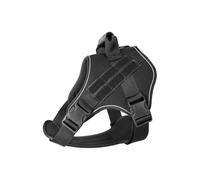 Chaleco táctico para perros al aire libre, arnés de cable, caja de cinturón ajustable transpirable para entrenamiento de senderismo, accesorios diarios, arnés acolchado para perros para entrenamiento