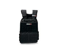 Chaleco Táctico SINGULARWOD - Ajustable con Placas de Peso | Ideal para CrossFit, Calistenia, Running y Fitness | Chaleco lastrado Unisex negro. (No incluye placas) (Chaleco Sin Peso)