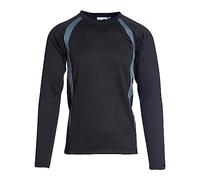 Chaleco Térmico Blackrock Hombre Chaleco de Manga Larga Ropa Interior Térmica Cálida Ropa Térmica de Invierno con Tejido Aislante para Reducir la Pérdida de Calor y Acabado Cepillado para MayorConfort