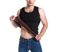 Chaleco térmico para hombre, forro polar interior, capa base, chaleco calentador de cuerpo, camiseta sin mangas
