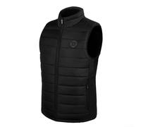 Chaleco térmico para hombre y mujer, chaleco eléctrico cálido con almohadillas de calefacción de fibra de carbono, chaqueta térmica ligera, ropa térmica lavable para invierno al aire libre, equipo de