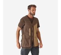 Chaleco Tiro al Plato Solognac Clay 500 Hombre Marron Beige S