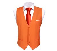 Chaleco traje Chaleco sin mangas ajustado for hombre, clásico, con cuello en V, conjunto de corbata y chaleco, for ocasiones informales, formales, fiestas bodas Chaleco vestir hombre(Color 21,3XL)