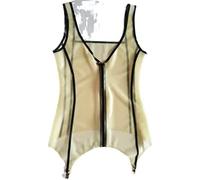 Chaleco Transparente Con Clip Para Calcetín De Goma De Látex De 0,4 Mm, Transparente,Claro,yo