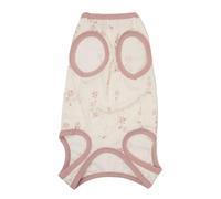 Chaleco transpirable para gatos de primavera y verano, bonito lazo, ligero, sin restricciones, ropa suave para gatos pequeños (rosa 2, S)