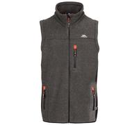 Trespass Chaleco de forro polar para hombre Jynxless, Negro, M