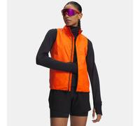 Chaleco Under Armour Velociti Cold Weather Storm para mujer Outrageous Naranja / Reflectante XS
