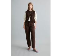 Chaleco vaquero boxy Shaded Brown L