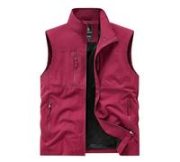 Chalecos de exterior para hombre, ligeros, informales, de verano, sin mangas, para actividades al libre, ropa de otoño Chaleco Hombre Bolsillo