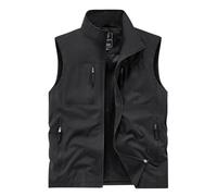 Chalecos de exterior para hombre, ligeros, informales, de verano, sin mangas, para actividades al libre, ropa de otoño Chaleco Hombre Bolsillo Chaqueta Invierno Corta Hombre