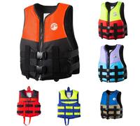 Chalecos de Flotabilidad con Hebillas de Seguridad, Chalecos de Natacin Ajustables Juventud Unisex, Chaleco de Ayuda a la Flotabilidad para Adolescentes, Adecuados para Kayaks, Pesca y Vela 2025