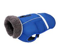 Chalecos de invierno resistentes al viento para perro, ligeros, para clima frío, abrigo duradero para proteger el clima frío, chaquetas de cuello alto de forro polar