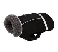 Chalecos de invierno resistentes al viento para perro, ligeros, para clima frío, abrigo duradero para proteger el clima frío, chaquetas de cuello alto de forro polar
