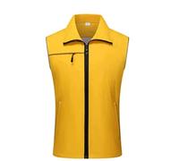 Chalecos de seguridad, Chaleco de seguridad de alta visibilidad con bolsillos y cremallera, ideal for voluntarios y trabajos al aire libre, multicolor, en varios tamaños.(F,XXL)