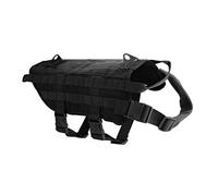 Chalecos para Perros Ropa Abrigada para Perros Paño de Lluvia para Mascotas Chaqueta para Cachorros Ropa Ropa Impermeable para Mascotas Poncho Ropa para Perros Chaleco al Aire Libre Lluvia(Negro M)