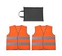 Chalecos Reflectantes De 2 Noches Y 1 Bolsa De Almacenamiento, Ropa Para Al Aire Libre Para Niños, Chalecos De Protección De Seguridad.