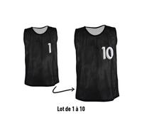 Chalecos reversibles numerados Sporti N° 1 - 10 (x10) XL