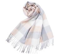 Chalier Fashion Bufanda de Mujer Bufandas de Punto Caliente de Invierno Bufanda Larga y Suave Chal con Flecos