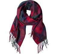 Chalier Fashion Bufanda de Mujer de Punto Bufanda Caliente de Invierno Larga y Suave Chal con Flecos