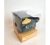 Chalinothérapie - Je m'appelle Réglisse: Ce coffret contient : 1 peluche chat à câliner sans modération et 1 petit livre de chalinothérapie