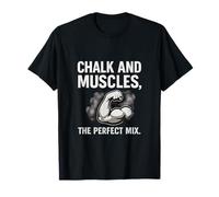 Chalk and Muscles Perfect Mix Fitness Motivación Camiseta